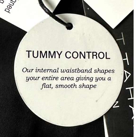 Tahari NWT Faux Leather Plaid Tummy Control Women's Size 3x Careerwear Pants - Picture 10 of 15